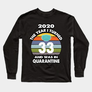 33 Birthday Long Sleeve T-Shirt